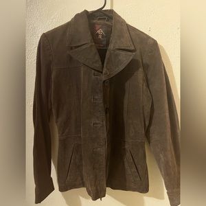 G III Brown Vintage Leather Jacket